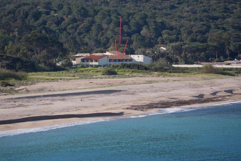 La Belle Vie F4 Bord De Plage Avec Jardin Calcatoggio  Exterior foto