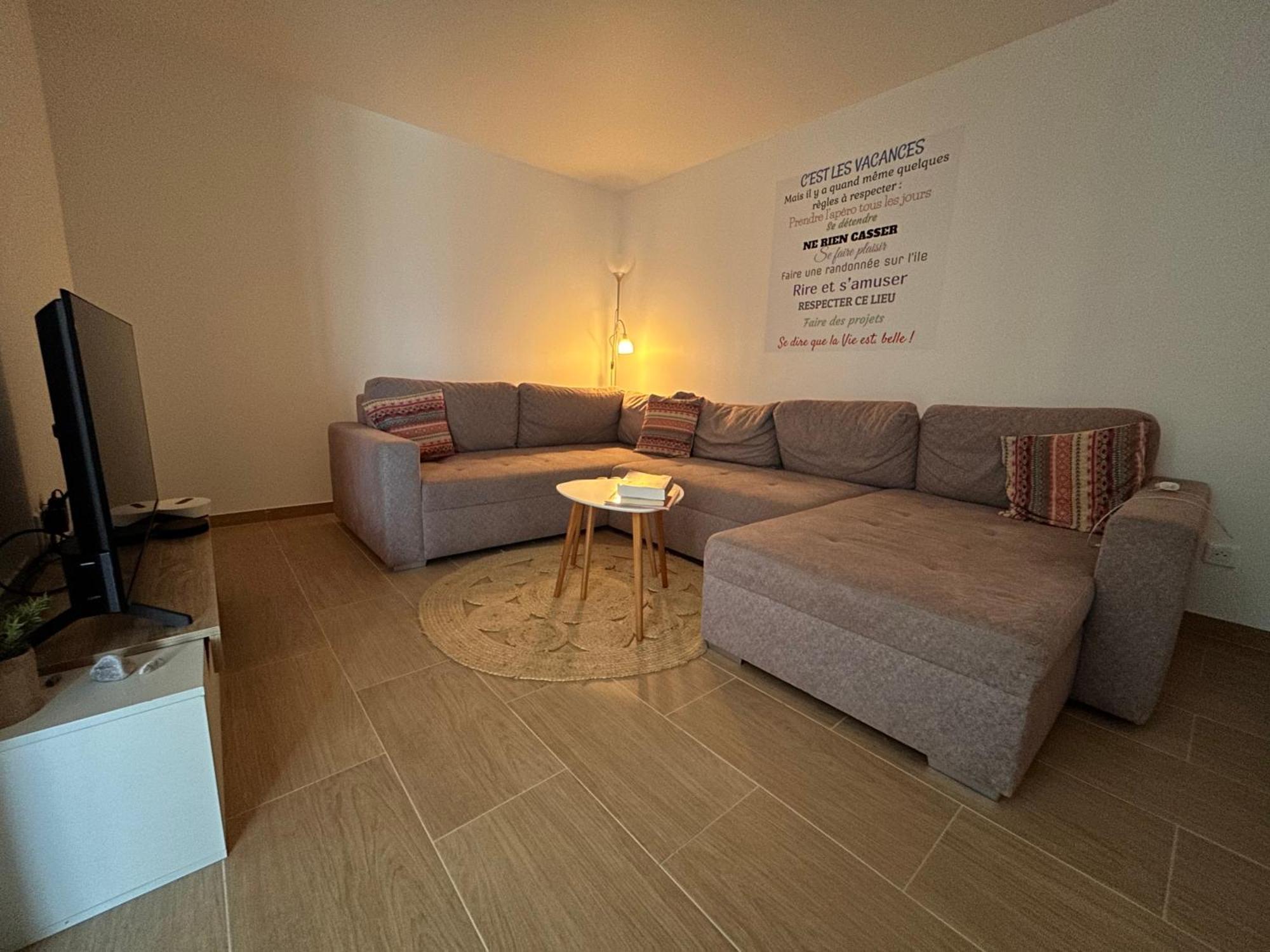 La Belle Vie F4 Bord De Plage Avec Jardin Calcatoggio  Exterior foto