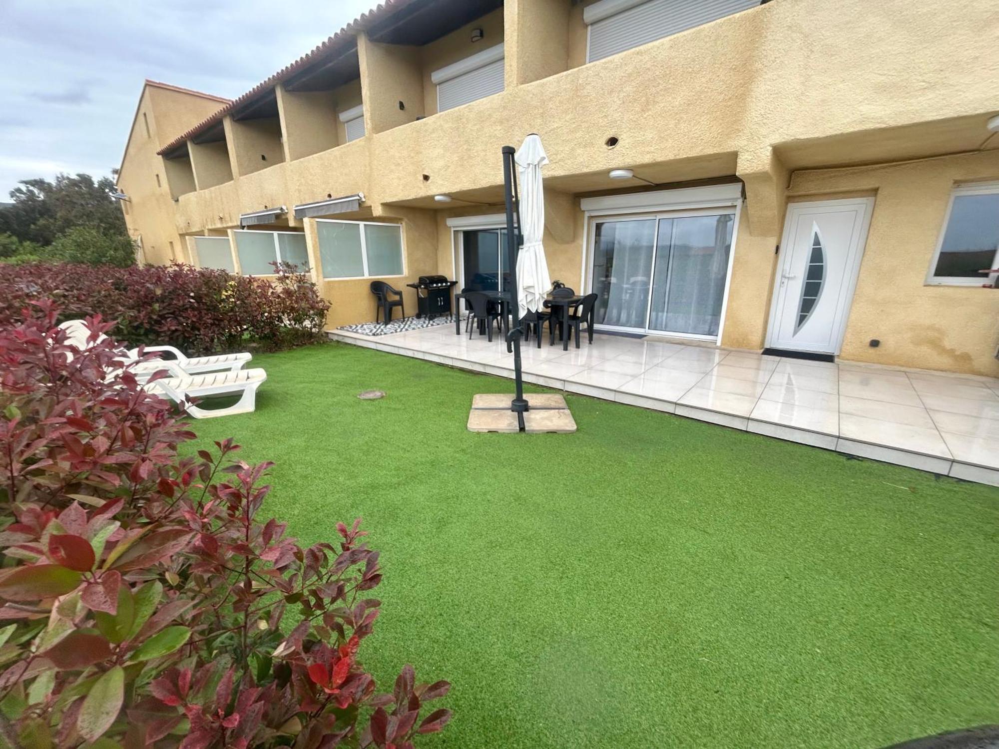 La Belle Vie F4 Bord De Plage Avec Jardin Calcatoggio  Exterior foto