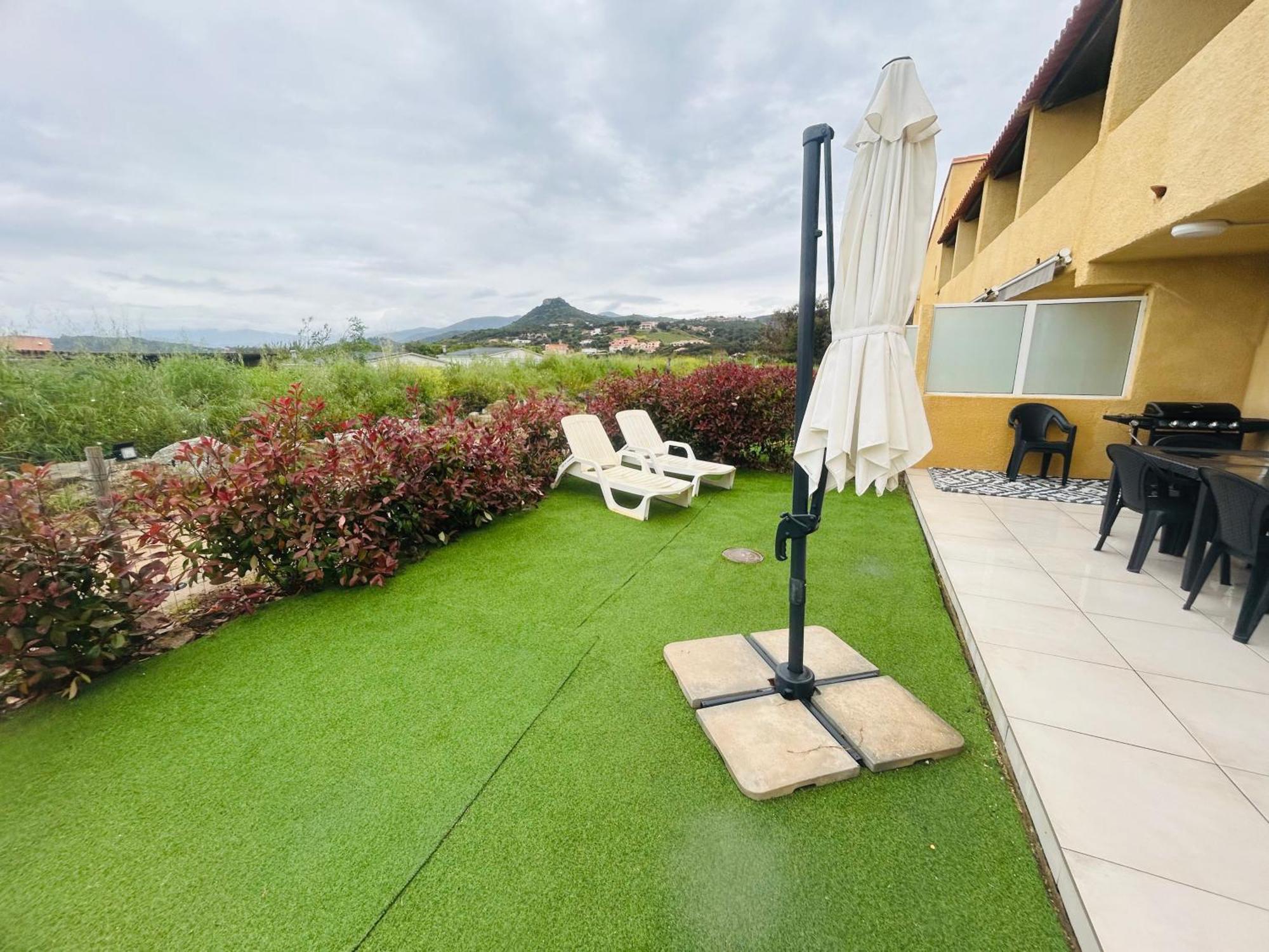 La Belle Vie F4 Bord De Plage Avec Jardin Calcatoggio  Exterior foto